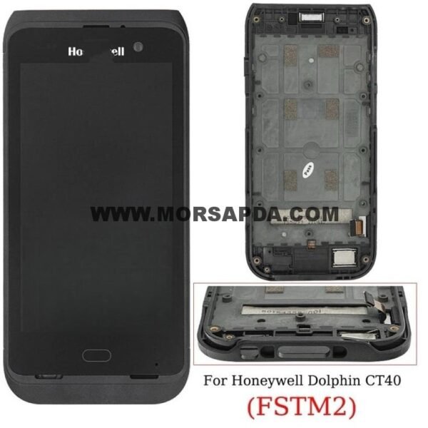 LCD with Touch Screen with Front Cover Replacement for Honeywell Dolphin CT40